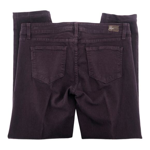 Paige (31x27) American VINTAGE Y2K Skyline Skinny Ankle Purple Mid Rise Jeans - Picture 3 of 6